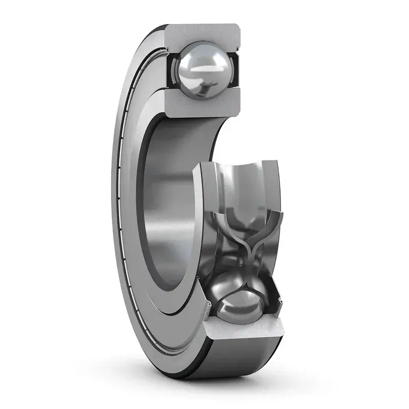 Iron sealed deep groove ball bearing 